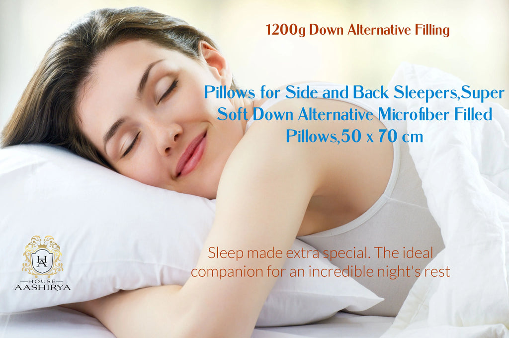 Experience the Unmatched Comfort of Microfibre 1200g Pillow