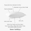 Luxury Duck Feather Pillow – 3-Chamber Design |, Pillows, Pillows, House Aashirya