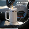 QuantumQuench XL Tumbler: Double-wall insulation, leak-proof design, 1.18L capacity