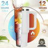 QuantumQuench XL Tumbler: Double-wall insulation, leak-proof design, 1.18L capacity, Travel Mug, Tumblers, House-Aashirya